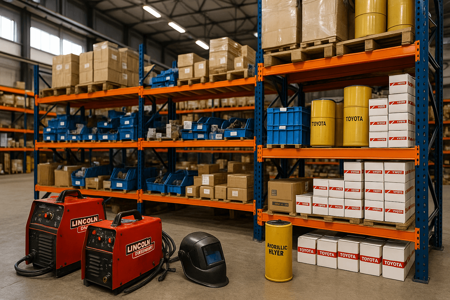 Approvisionnement pluriannuel en équipements industriels